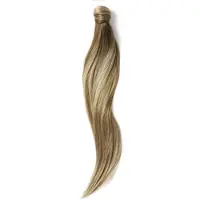 Rapunzel of sweden Ponytail Straight / Clip-in / Light Volume Brownish Blonde Balayage B5.0/8.3 50 cm Löshår 55 g
