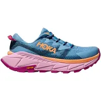 Hoka One One - Vandringsskor dam - Skyline-Float X W Azure Rain / Pink Twilight för Unisex - Storlek 36 2/3 - Vit