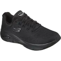 SKECHERS för kvinnor. 149057 Träningsskor Arch Fit - Big Appeal svart (41), Tyg, Karta, Nyckelband, Deportivo