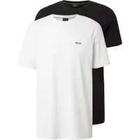 BOSS T-shirt svart / vit