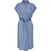 ONLY Skjortklänning 'ONLPema' blå denim