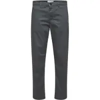 Selected New Miles Straight Fit Chinobyxor