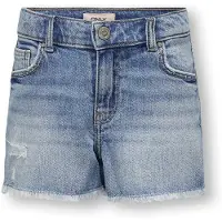 Kids Only Shorts - KogRobyn - Light Blue Denim - - 6 år (116) - Shorts