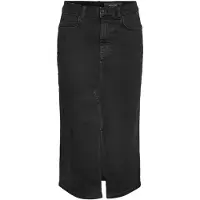 Noisy May Kjol 'NMKath' svart denim
