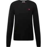 Levi's Tröja 'Original Housemark Sweater' knallröd / svart