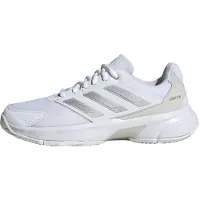 Adidas Sportsko 'CourtJam Control 3' ljusgrå / silver / vit