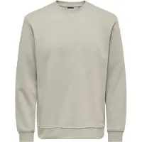 Only & Sons Sweatshirt 'CONNOR' grå / ljusgrå