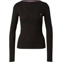 Tommy Hilfiger Tommy Jeans Slim V Neck Long Sleeve T-Shirt
