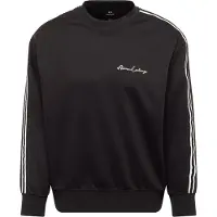Armani Exchange för män. 8NZMSGZ9N1Z1200 Svart sweatshirt (L), Casual, Polyester, Modal, Lång ärm