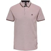 Only & Sons T-shirt 'Fletcher' karamell / brokad / svart