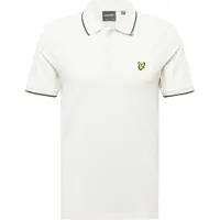 Lyle & Scott Tipped Collar Chalk Polo Shirt