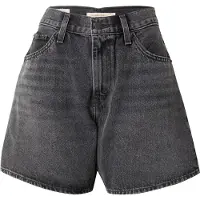 Levi's för kvinnor. A9311-0003 High Rise Baggy Shorts svart (30), Casual, Bomull