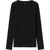 Name it Tröja - Rib - Noos - NkfNakal - Black - - 9-10 år (134-140) - Tröja