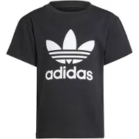 Adidas Originals T-shirt - Trefoil - Svart - - 6 år (116) - T-shirt