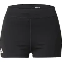 Adidas Sportbyxa 'ADIZERO' svart / vit