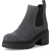 Tamaris Chelsea boots mörkgrå