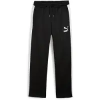 Puma Track Pants T7 Iconic - Svart/vit, storlek Small