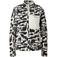 Columbia - Fleece dam - West Bend 1/4 Zip II Dark Stone Highland Tonal för Unisex - Storlek XS - Grå
