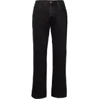 Levi's för män. 000LO-0002 Jeans 555, avslappnad rak passform, svart (32/32), Casual, Bomull, Denim
