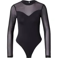 Pieces T-shirtbody 'PCMILLY' svart