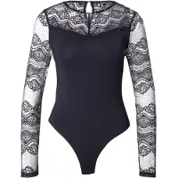 Pieces T-shirtbody 'SINNA' svart
