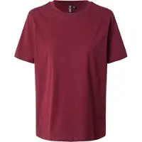 Pieces T-shirt 'PCRia' vinröd