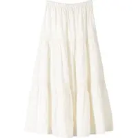 Bershka Kjol ljusbeige