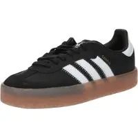 Adidas Originals Låg sneaker 'Samba' svart / vit