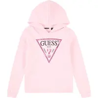 GUESS Sweatshirt rosa / mörkrosa / svart