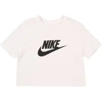Nike T-shirt 'Futura' svart / ullvit