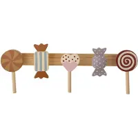 Bloomingville Rudy klädhängare, Brun, FSC100%, MDF