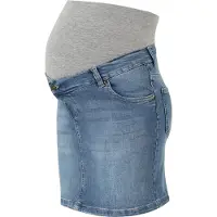 Love2Wait Kjol blå denim / gråmelerad