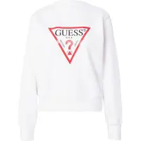 GUESS Sweatshirt röd / svart / vit