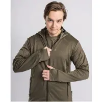 Pinewood Finnveden Hoodie (Färg: Mid Khaki, Storlek: Large)