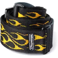 Dunlop Guitar Strap Flames