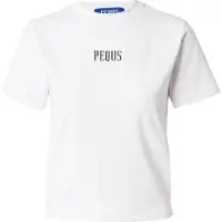 PEQUS T-shirt 'A Paradise Beach Club' pastellrosa / svart / vit