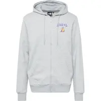 New Era Nba Essentials Los Angeles Lakers Sweatshirt Med Dragkedja