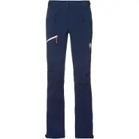 Mammut - Vandringskläder dam - Courmayeur SO Pants Women Marine för UnisexSoftshell - Storlek S - Marinblå