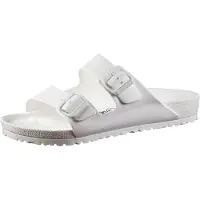 Birkenstock Pantolette 'Arizona' vit