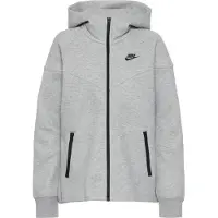 Nike Luvtröja NSW Tech Fleece Vindjacka - Grå/Svart Dam, storlek X-Large