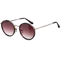 Kapten & Son Solglasögon 'Amsterdam Umber Tortoise Brown' ockra / mörkbrun / guld / svart