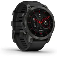 Garmin Multisport GPS-klocka - - Epix - AMOLED-skärm - 24/7 hälsa - 10 Atm vattentålighet