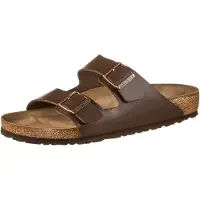 Birkenstock för män. 51701 Sandaler Arizona Birko-Flor (Normal passform) brun (46), Karta, Ingen, Casual