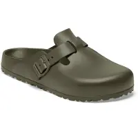 Birkenstock Pantolette 'Boston' khaki