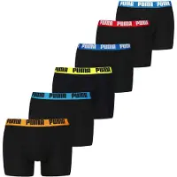 Puma Boxershorts BASIC X6 man - Svart - EU M