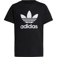 Adidas Originals T-shirt - Trefoil - Svart - - 16 år (176) - T-shirt
