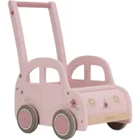 Little Dutch Gåvagn - Bil - Rosa - - One Size - Gåvagn