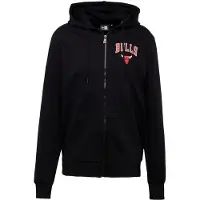 New Era Nba Essentials Chicago Bulls Sweatshirt Med Dragkedja