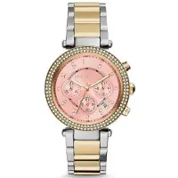 Michael Kors Parker tvåfärgad damklocka MK6140