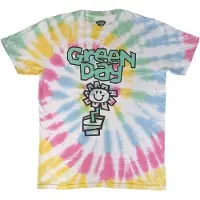 Ginza.se Green Day: Unisex T-Shirt/Flower Pot (White) (Wash Collection) (Medium)